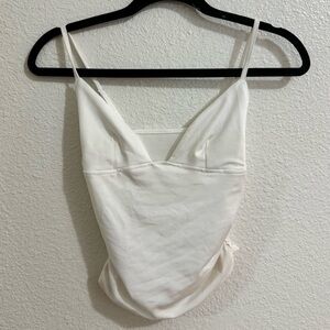 White Spaghetti Strap Top